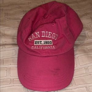 Pink San Diego California Hat